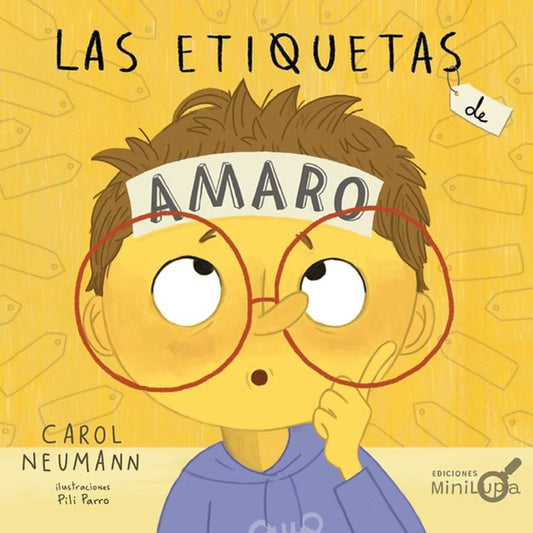 Minilupa Libro Libro Las etiquetas de Amaro - Minilupa 9789560992253