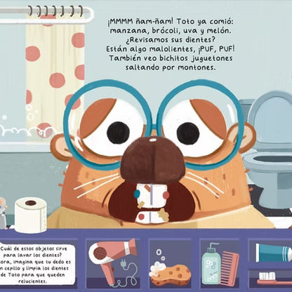 Minilupa Libro Libro Toto Potenciando el vocabulario - Minilupa 9789566274384