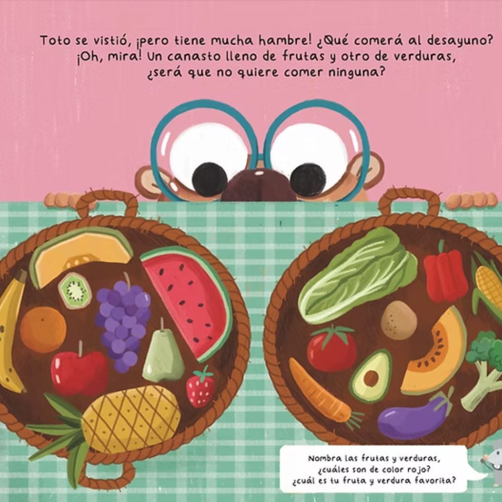 Minilupa Libro Libro Toto Potenciando el vocabulario - Minilupa 9789566274384