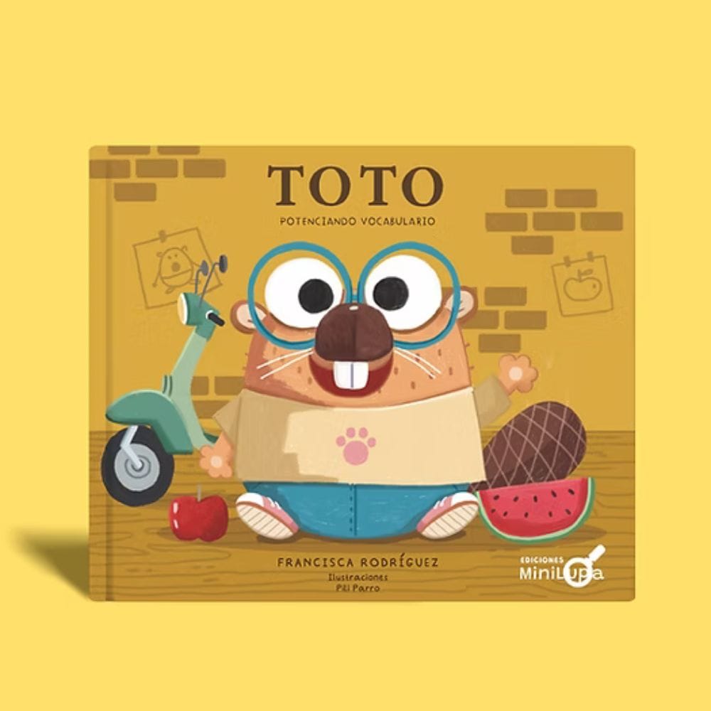 Minilupa Libro Libro Toto Potenciando el vocabulario - Minilupa 9789566274384