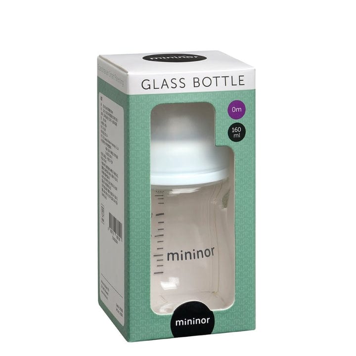 MININOR Mamadera Mamadera de vidrio 160 ml - Mininor MN138