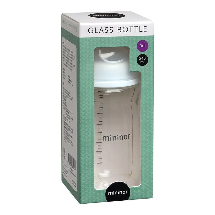 MININOR Mamadera Mamadera de vidrio 240 ml - Mininor MN139