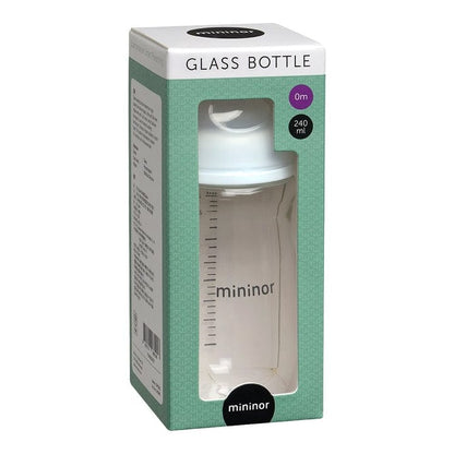 MININOR Mamadera Mamadera de vidrio 240 ml - Mininor MN139