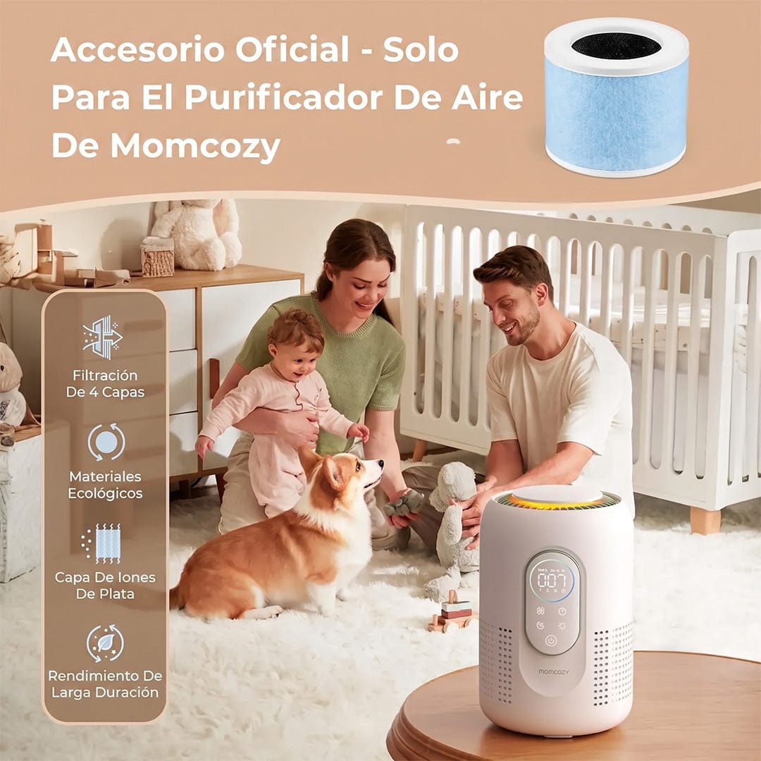 Momcozy Accesorios Repuesto Filtro CozyBreath AP01 4 Capas HEPA H13 - Momcozy MCAP0REP