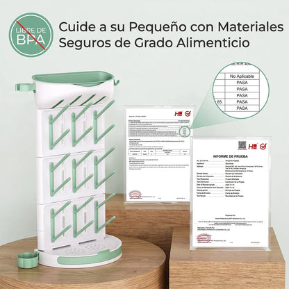 Momcozy Alimentación Escurridor Modular para Mamaderas DIY | Momcozy MCDK001R
