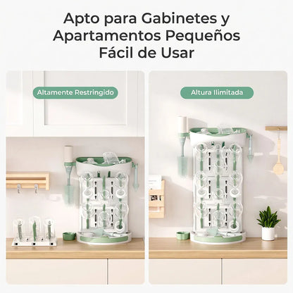 Momcozy Alimentación Escurridor Modular para Mamaderas DIY | Momcozy MCDK001R