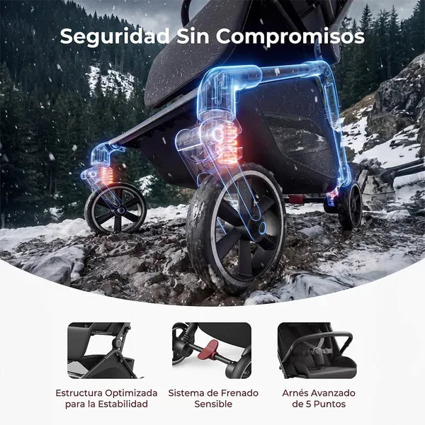 Momcozy Coche Coche de Paseo Compacto TuckGo | Momcozy MCST03TGO