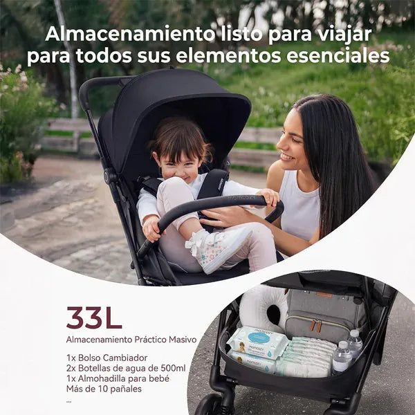 Momcozy Coche Coche de Paseo Compacto TuckGo | Momcozy MCST03TGO