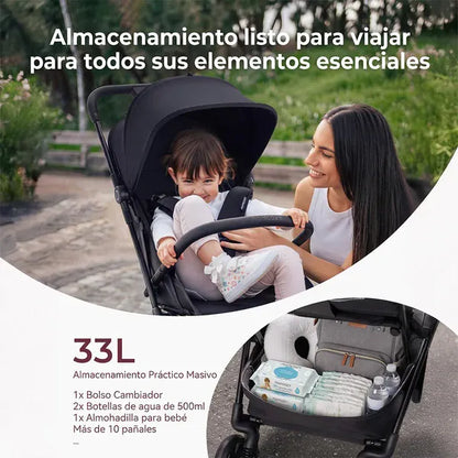 Momcozy Coche Coche de Paseo Compacto TuckGo | Momcozy MCST03TGO