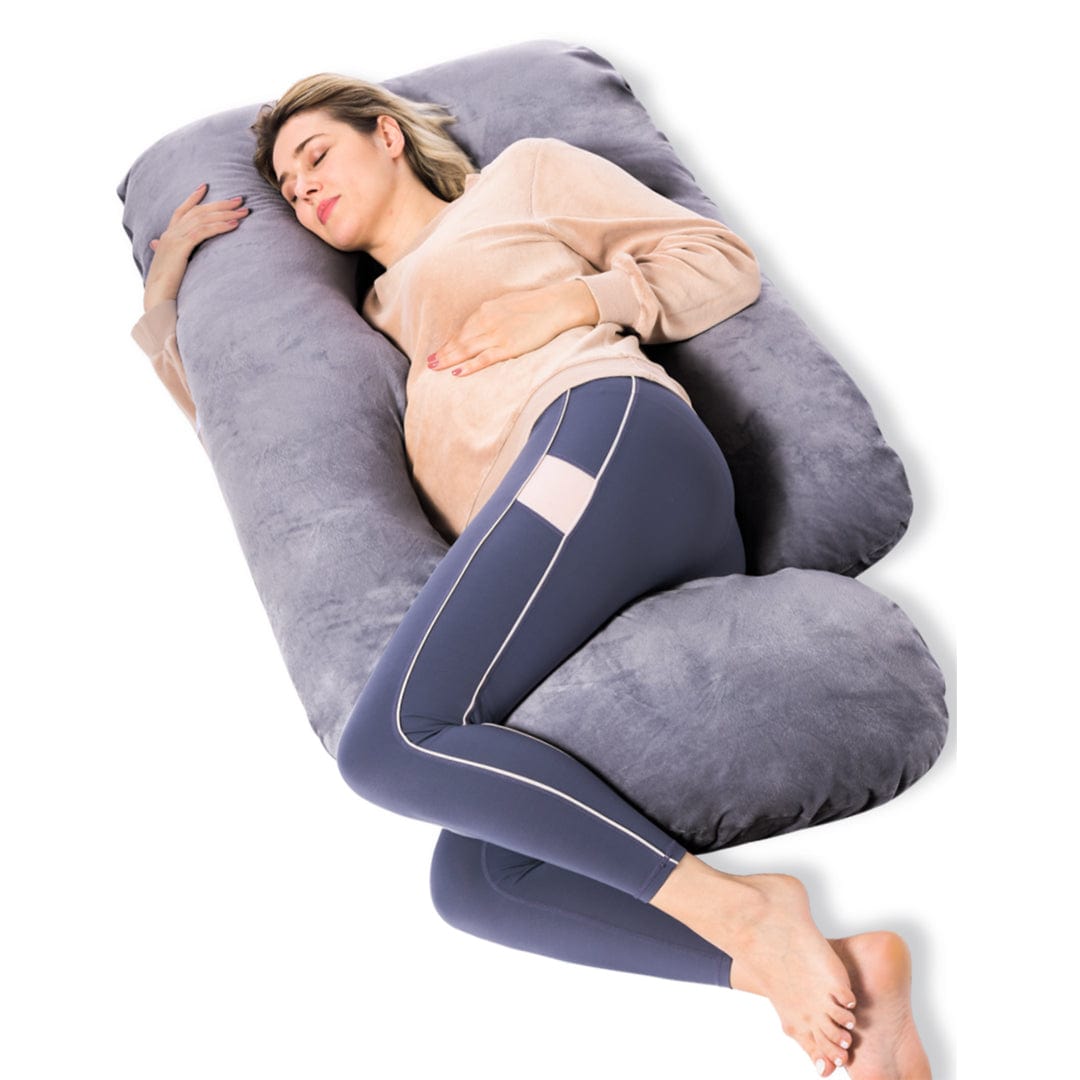 Momcozy Cojin de Lactancia Almohada de embarazo forma de U - Momcozy MCAEUZ02