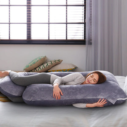 Momcozy Cojin de Lactancia Almohada de embarazo forma de U - Momcozy MCAEUZ02