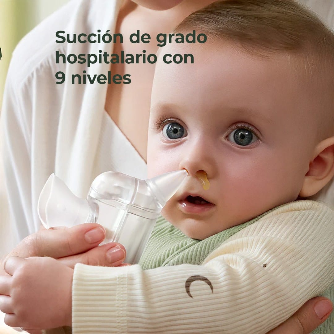 Momcozy Cuidado Personal Aspirador Nasal 2-1 BN08 grado hospitalario blanco - Momcozy MCAN008