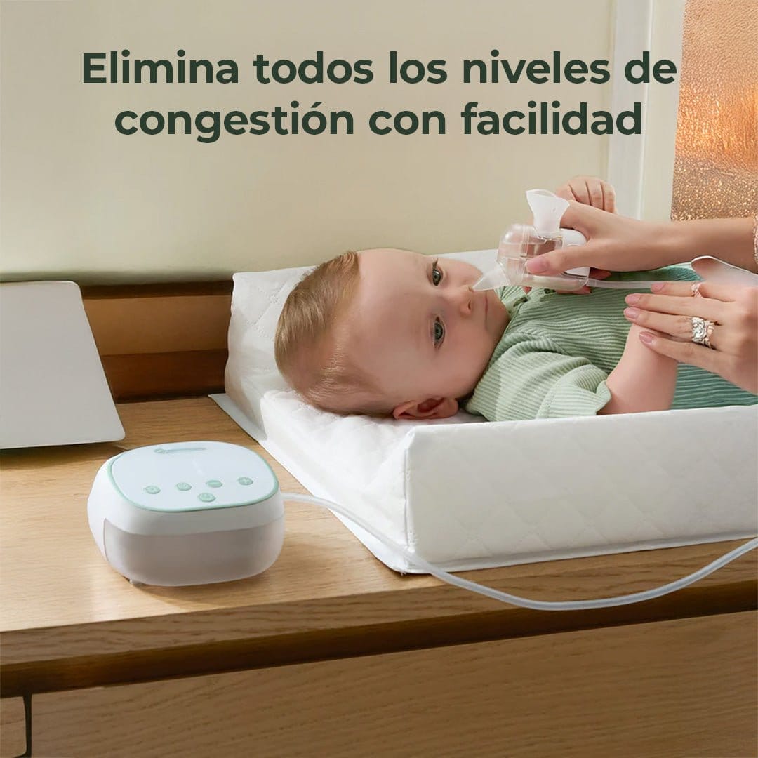 Momcozy Cuidado Personal Aspirador Nasal 2-1 BN08 grado hospitalario blanco - Momcozy MCAN008