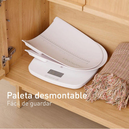 Momcozy Cuidado Personal Balanza para bebé 2-1 con medidor - Momcozy MCAZ001