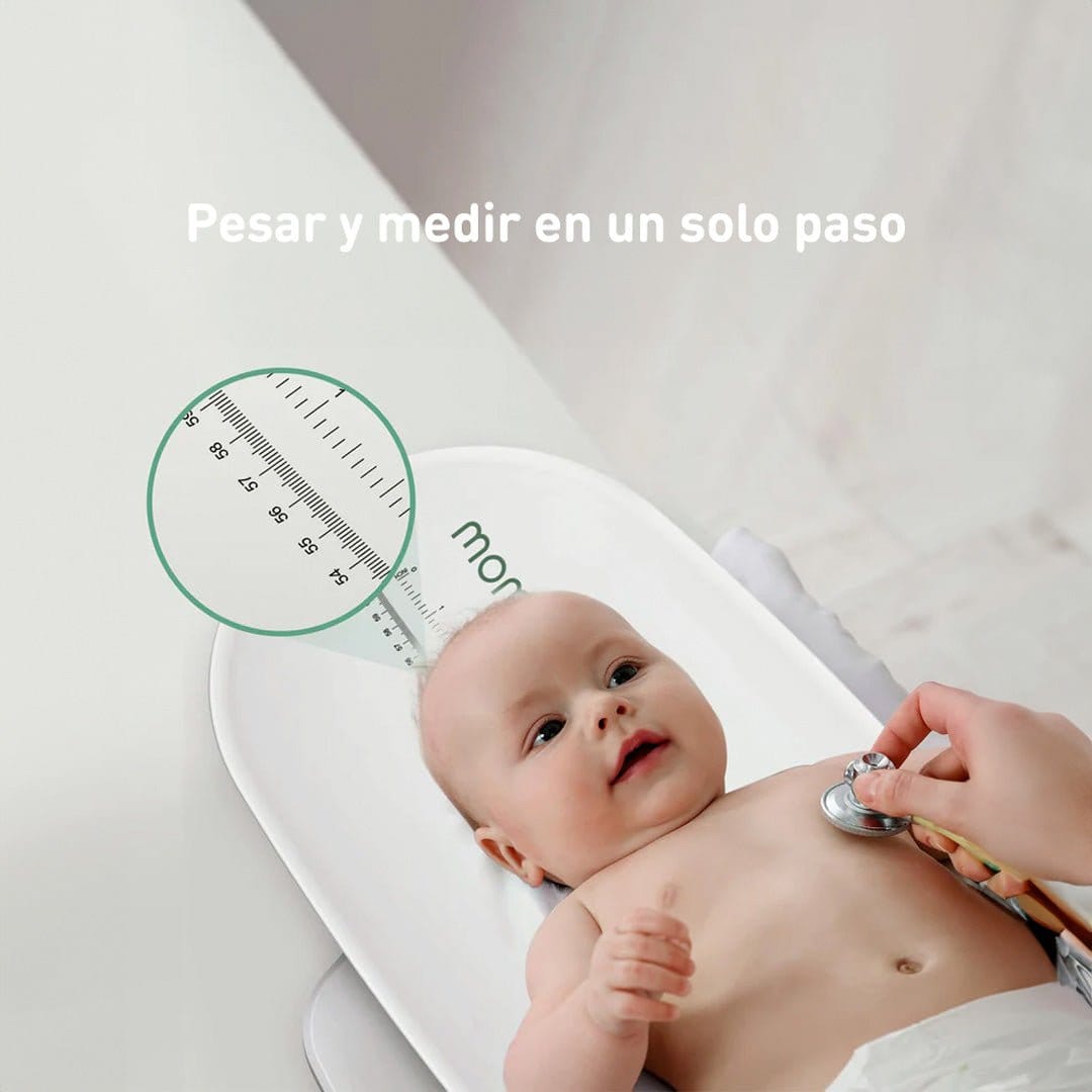 Momcozy Cuidado Personal Balanza para bebé 2-1 con medidor - Momcozy MCAZ001