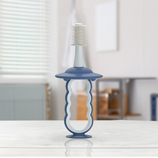Momcozy Cuidado Personal Cepillo dental de silicona para bebé Celeste - Momcozy TB002-BU00NB-A