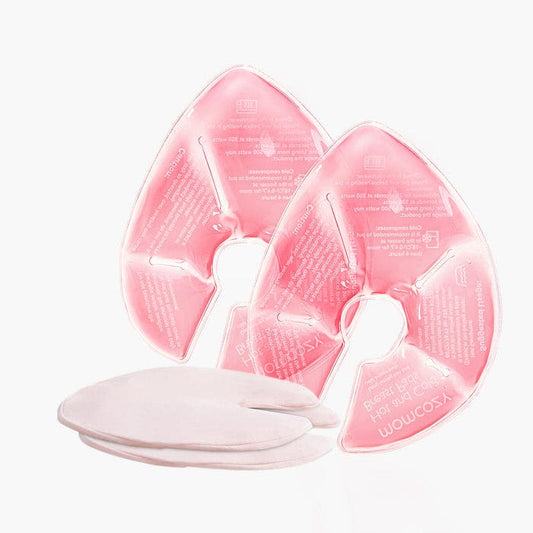 Momcozy Lactancia Materna Almohadillas de pecho frío y calor con 2 cubiertas suaves - Momcozy BF008-NA00NB-B