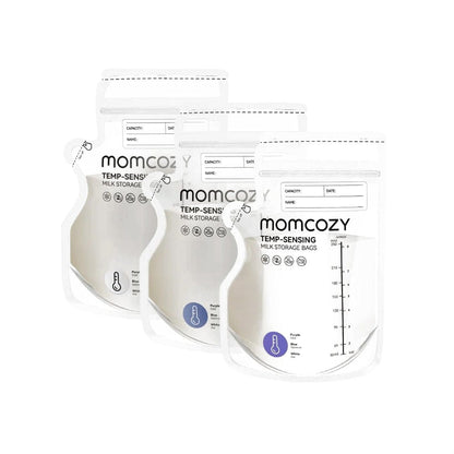 Momcozy Lactancia Materna Bolsas para almacenar leche materna con Boquilla 60un - Momcozy MCMSBS60