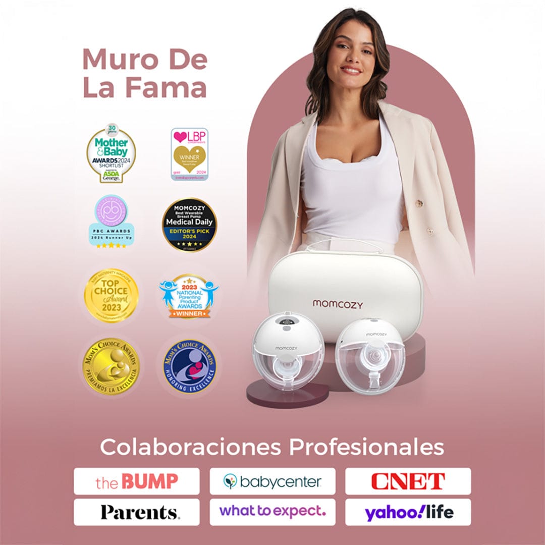 Momcozy Lactancia Materna Extractor de leche materna Doble M5 Smart - Momcozy MCM5SDR