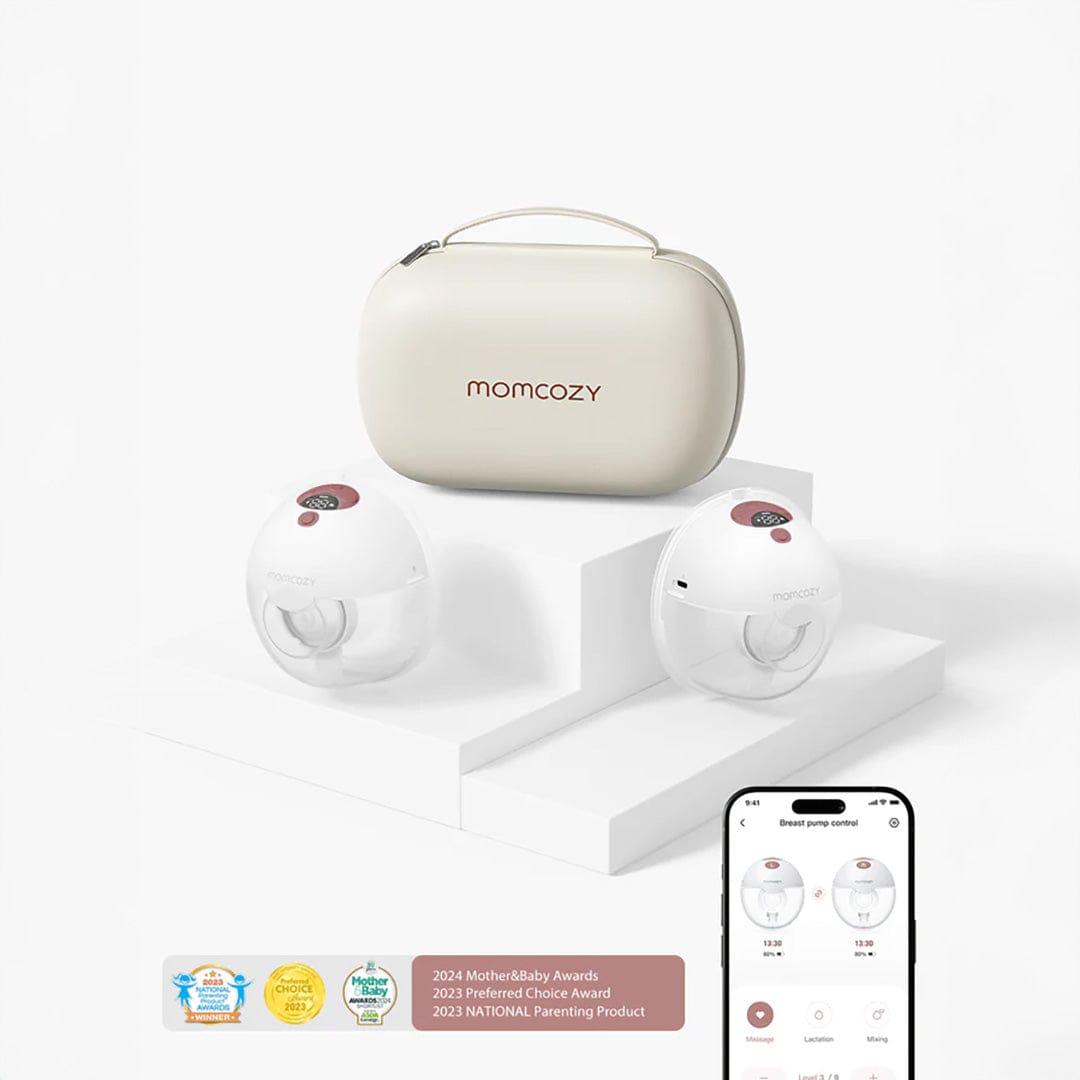 Momcozy Lactancia Materna Extractor de leche materna Doble M5 Smart - Momcozy MCM5SDR