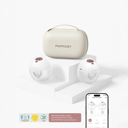 Momcozy Lactancia Materna Extractor de leche materna Doble M5 Smart - Momcozy MCM5SDR