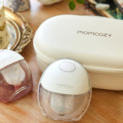 Momcozy Lactancia Materna Extractor de leche materna M6 Doble Manos libres Mobile Style - Momcozy MCM6DCR