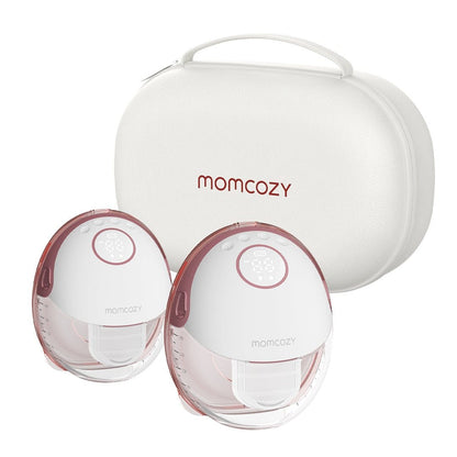 Momcozy Lactancia Materna Extractor de leche materna M6 Doble Manos libres Mobile Style - Momcozy MCM6DCR