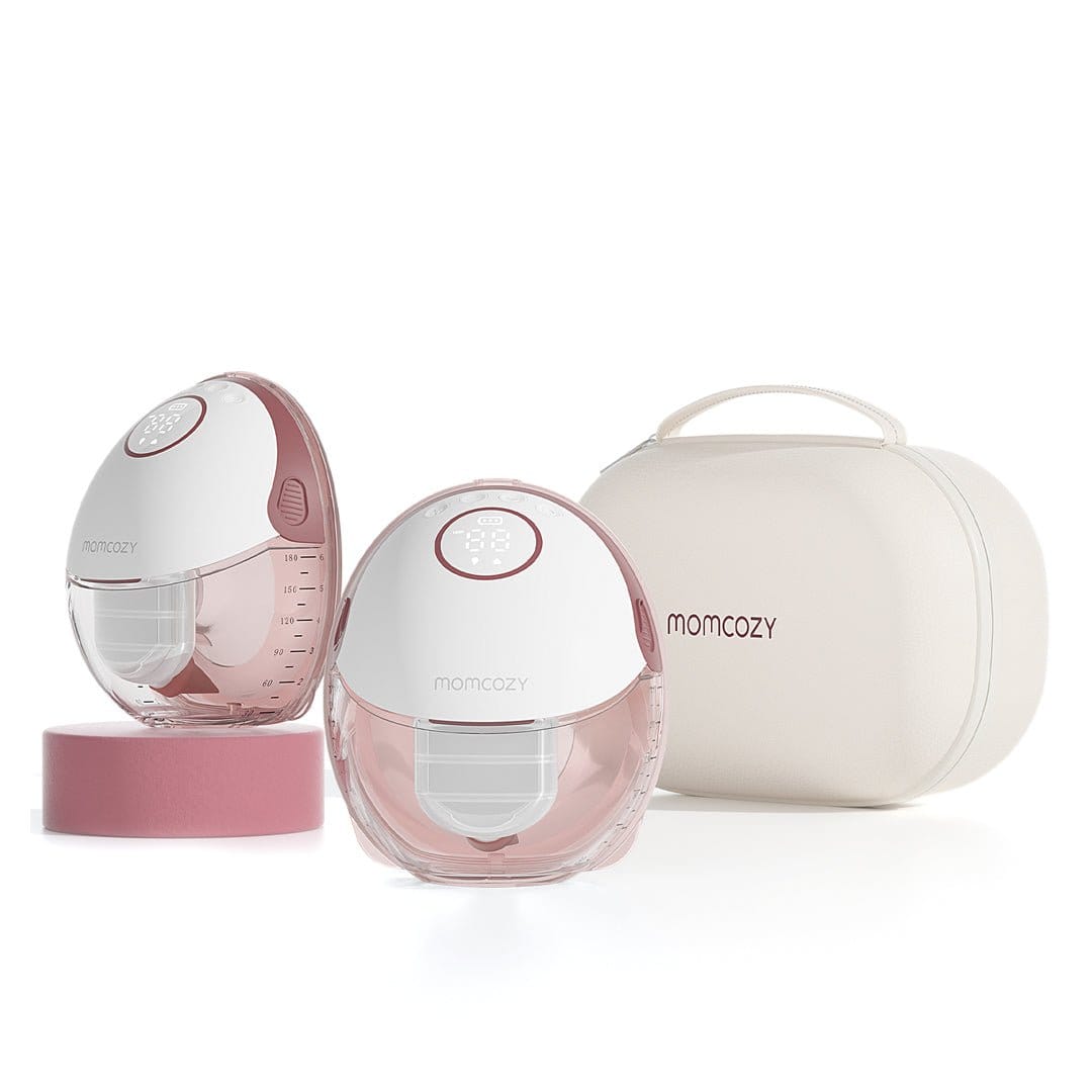 Momcozy Lactancia Materna Extractor de leche materna M6 Doble Manos libres Mobile Style - Momcozy MCM6DCR