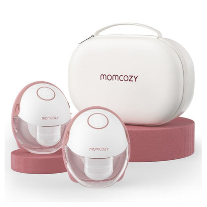 Momcozy Lactancia Materna Extractor de leche materna M6 Doble Manos libres Mobile Style - Momcozy MCM6DCR