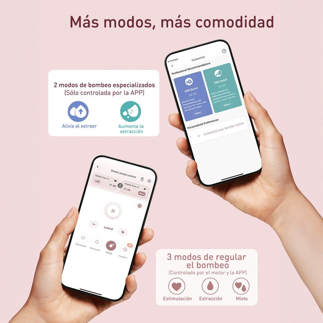 Momcozy Lactancia Materna Extractor de leche materna M9 Simple - Momcozy MCM9SCR