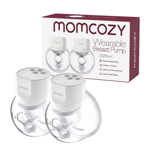 Momcozy Lactancia Materna Extractor de leche materna S12 Pro Doble - Momcozy MCS12DWH