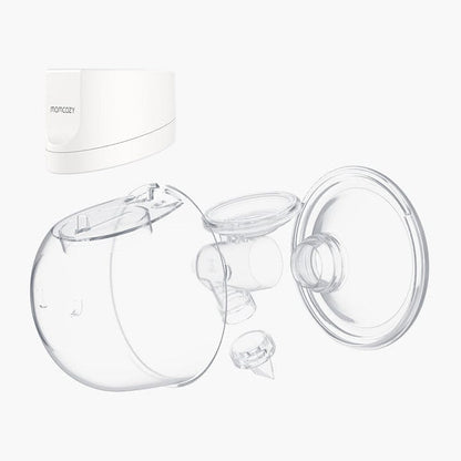 Momcozy Lactancia Materna Extractor de leche materna S12 Pro Simple Manos libres White - Momcozy MCS12SWH