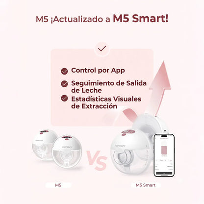 Momcozy Lactancia Materna Extractor de leche materna Single M5 Smart - Momcozy MCM5SSG