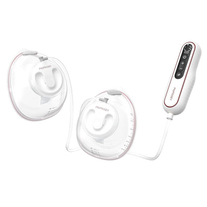 Momcozy Lactancia Materna Extractor Doble V2 Ultra Liviano - Momcozy MCV2DGR
