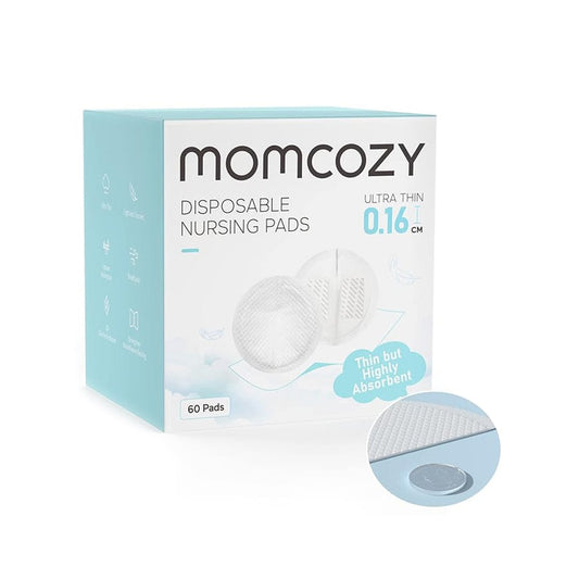 Momcozy Lactancia Materna Pads Absorbentes de Lactancia Ultra Delgados 60un - Momcozy MCUTDNP60