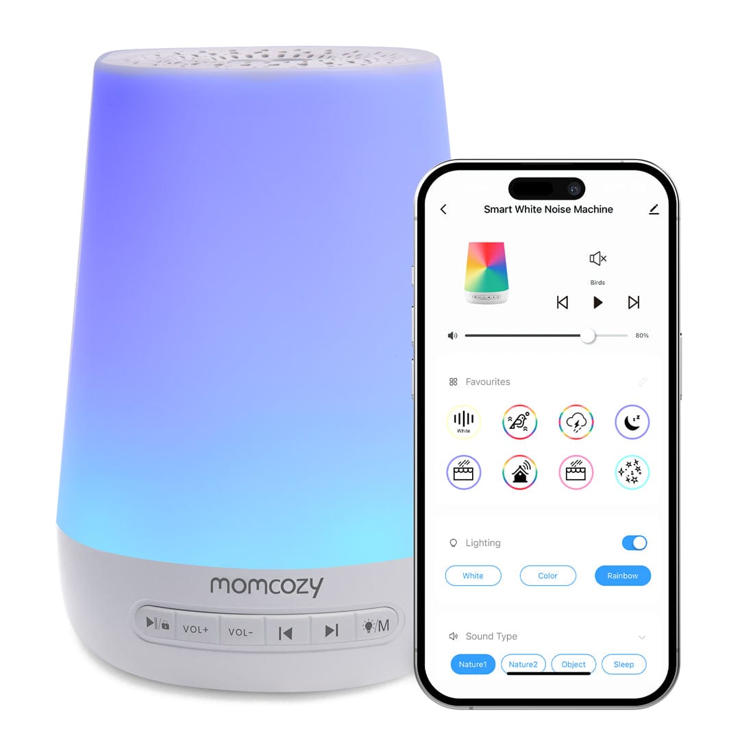 Momcozy Maquina de Ruido Blanco Máquina ruido blanco smart - Momcozy MCMRB03WH