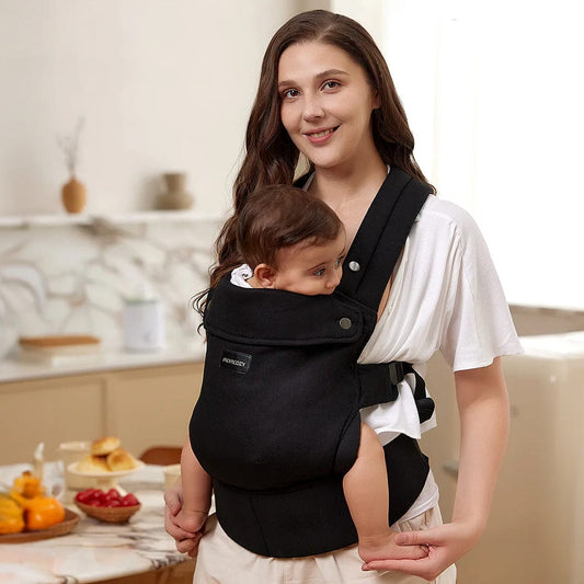 Momcozy portabebes Portabebé 3 en 1 negro - Momcozy MCPBCBLK