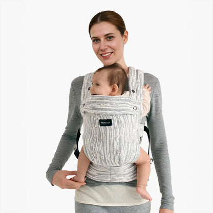 Momcozy portabebes Portabebé Lino Natural - Momcozy MCPBLINON