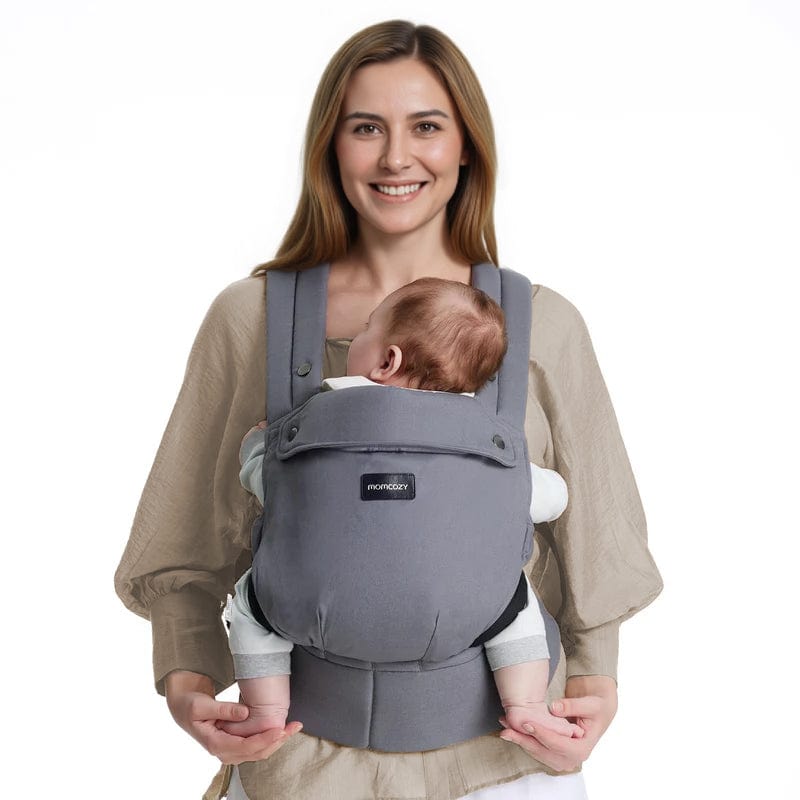 Momcozy portabebes Portabebés 3 en 1 gris - Momcozy BC001-DG00NB-A
