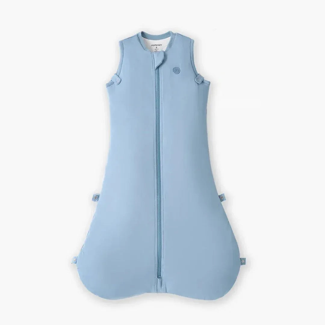 Momcozy Sacos de Dormir Saco de Dormir Bebé 1.5 TOG Talla M 6-12 Meses BLUE  | Momcozy MCSB011BM