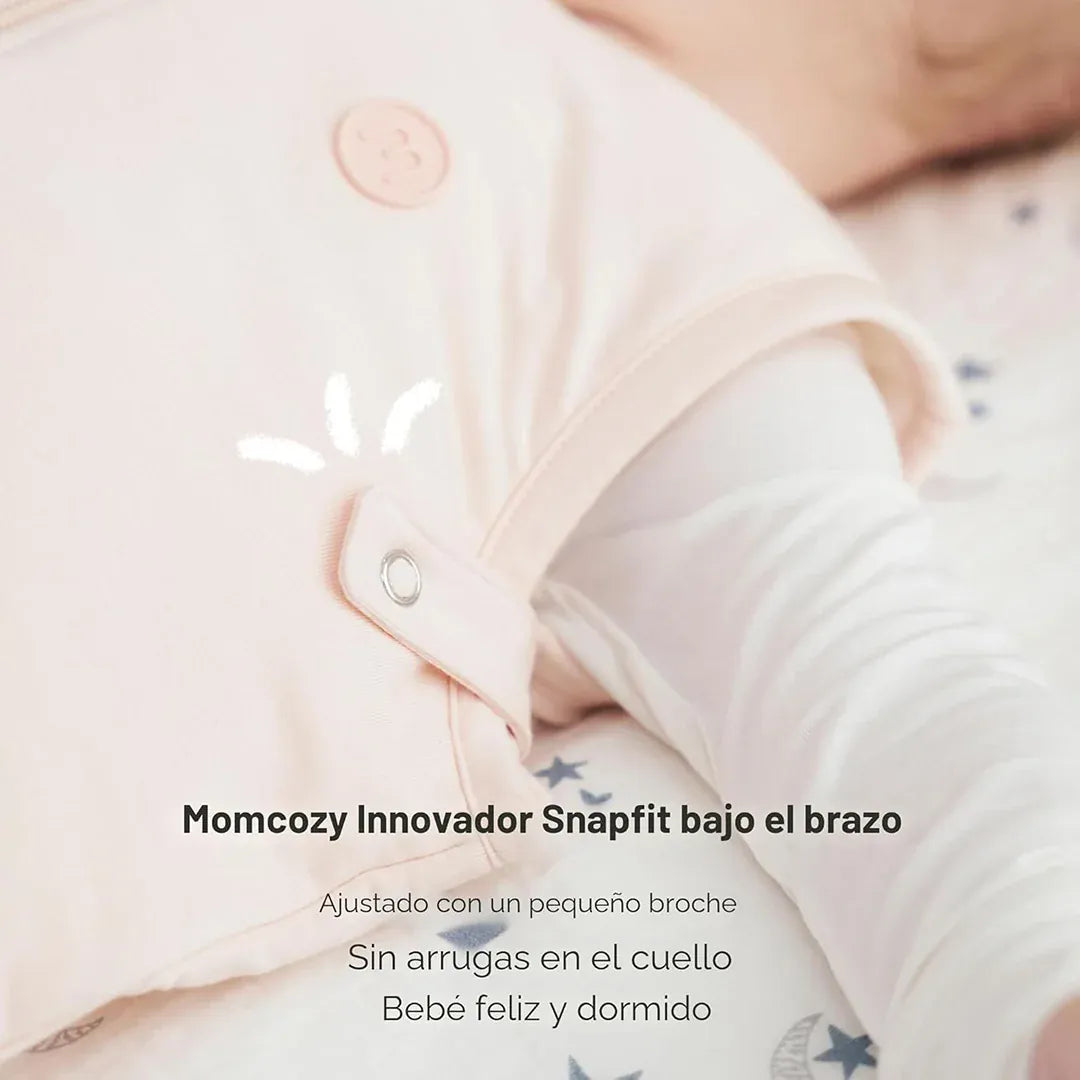 Momcozy Sacos de Dormir Saco de Dormir Bebé 1.5 TOG Talla M 6-12 Meses PINK | Momcozy MCSB011PM
