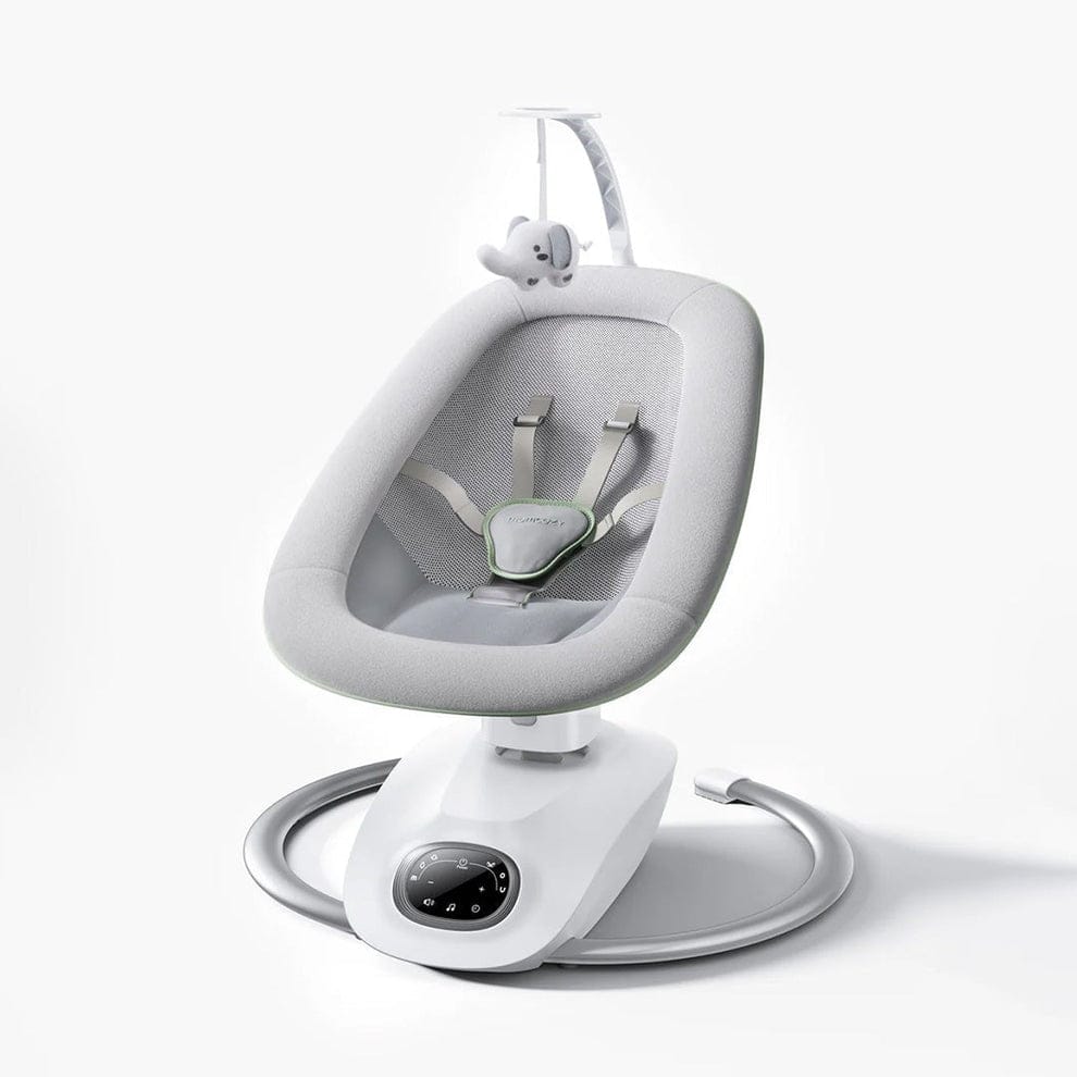 Momcozy Sillas Mecedoras Silla mecedora y Columpio eléctrico 3D Coco Sway - Momcozy MCCS3D10NB