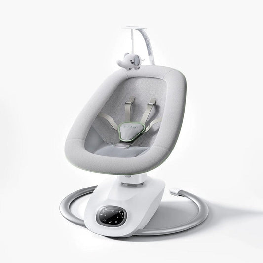 Momcozy Sillas Mecedoras Silla mecedora y Columpio eléctrico 3D Coco Sway - Momcozy MCCS3D10NB