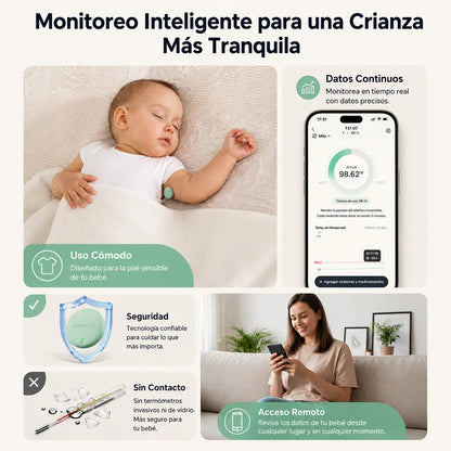 Momcozy Termometro Termómetro Continuo para Bebé - Momcozy MCTH003