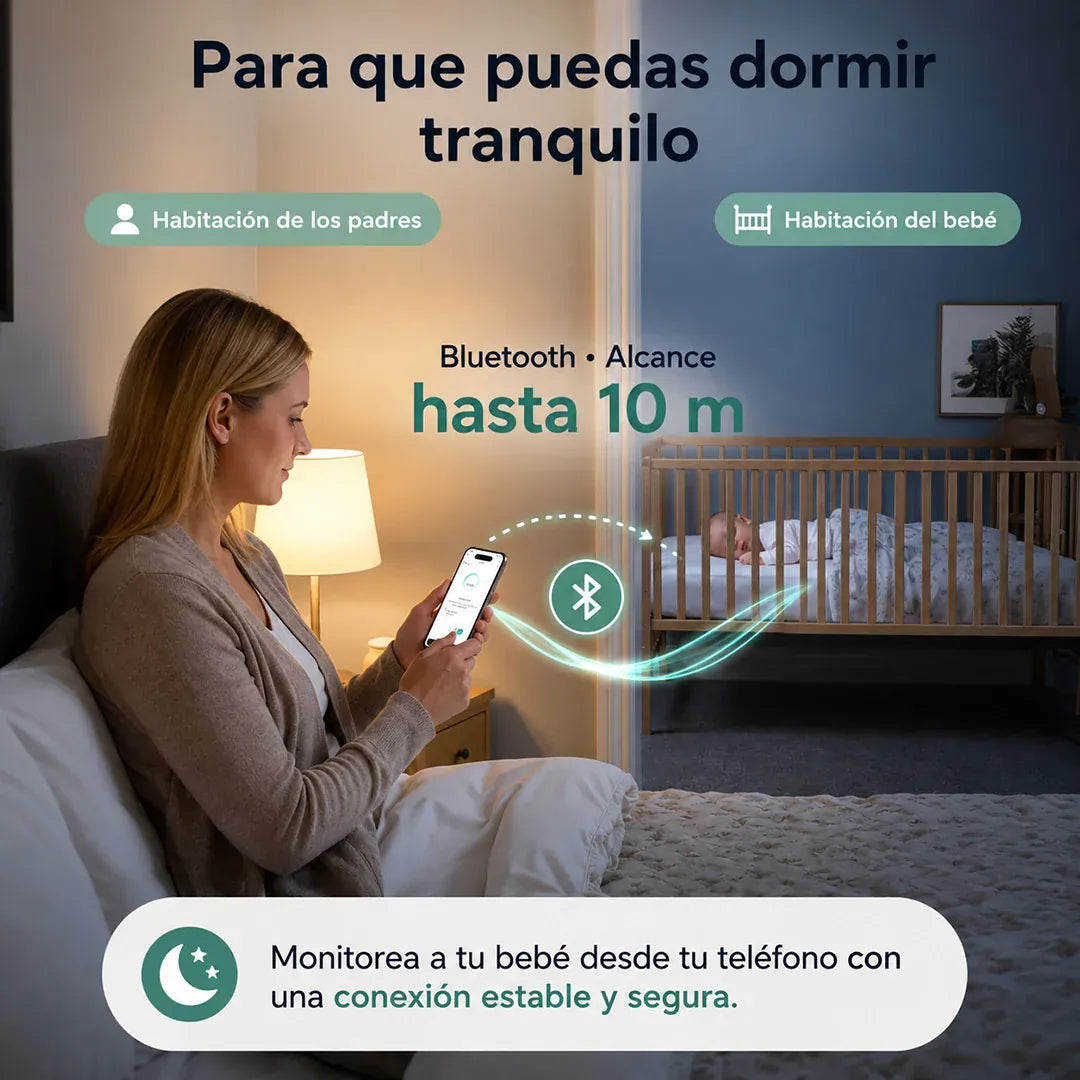 Momcozy Termometro Termómetro Continuo para Bebé - Momcozy MCTH003