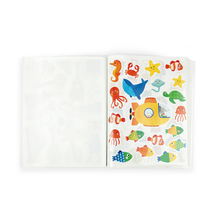Moulin Roty Arte / Manualidades Cuaderno de 300 stickers Popipop - Moulin Roty 661617