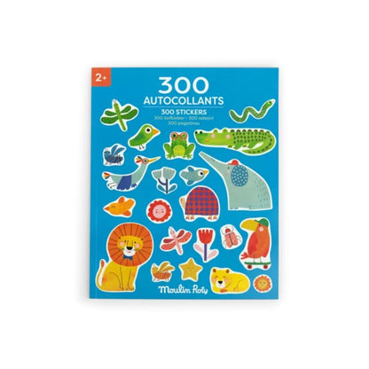 Moulin Roty Arte / Manualidades Cuaderno de 300 stickers Toupitis - Moulin Roty 679606