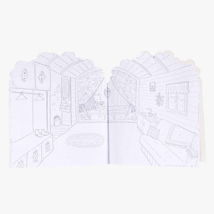 Moulin Roty Arte / Manualidades Cuaderno de Pegatinas y actividades Le Grand Famille 632626