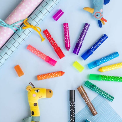 Moulin Roty Arte / Manualidades Marcadores gruesos punta cónica 12 uds - Moulin Roty 679607