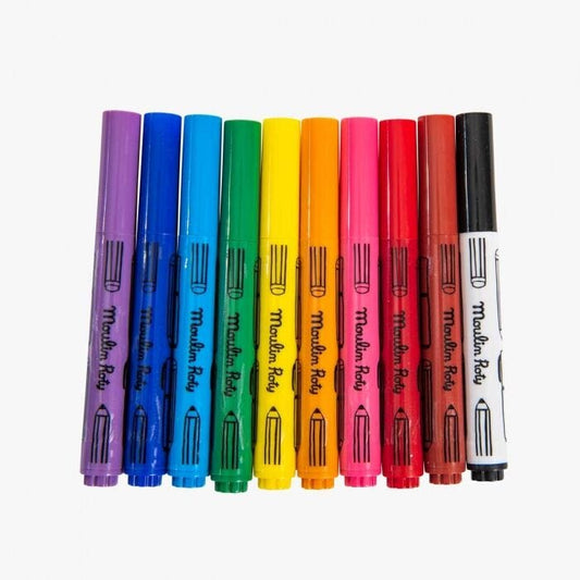 MOULIN ROTY Arte y Manualidades Mis 10 primeros rotuladores 661612